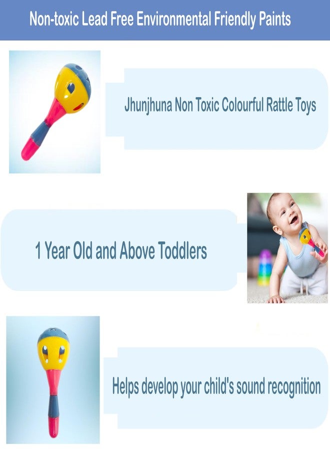 ROSEFAIR Baby Rattles Toys Set, Infant Grab Shake Rattle, Sensory Teether, Development Learning Music Sound Toy, Newborn Birthday Gift (MULTI-05) - Image 5